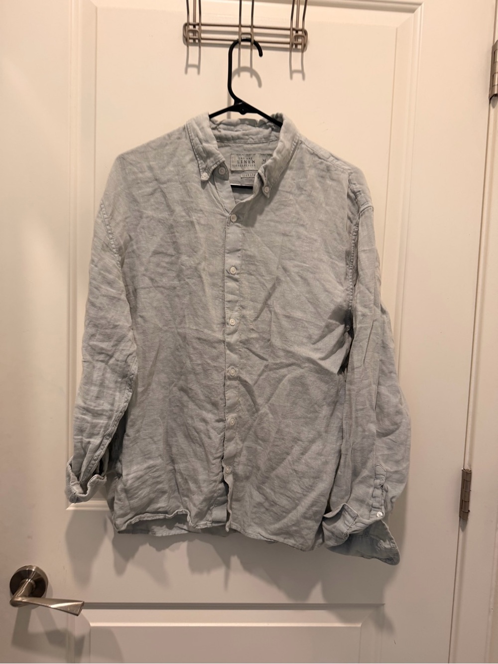 Abercrombie & Fitch The
A&F Linen Collection Gray
Long Sleeve Size M